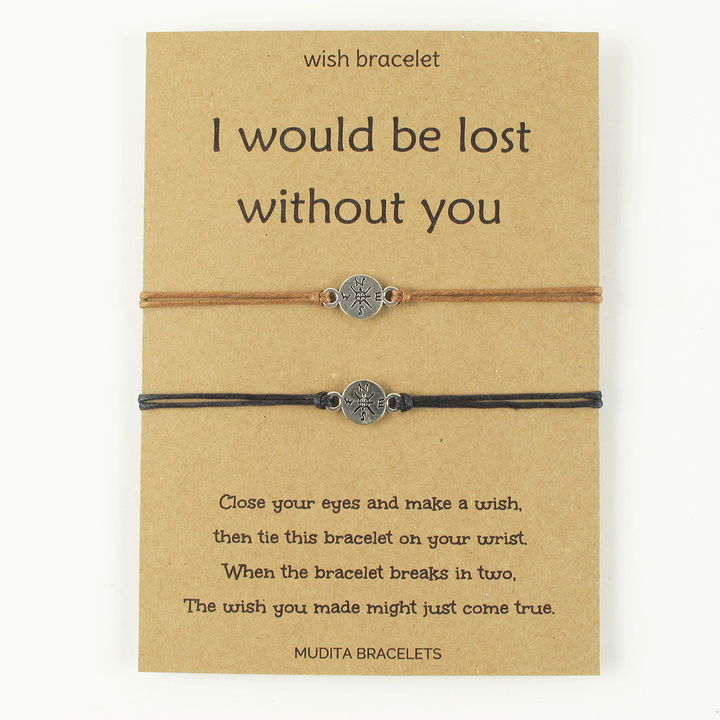 I Would Be Lost Without You - Mudita Bracelets