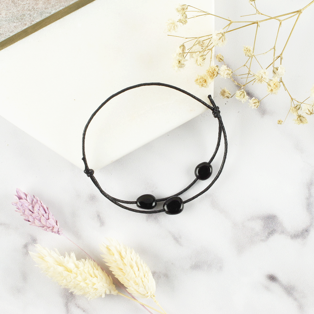 Onyx Wish Bracelet