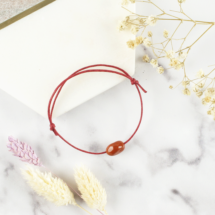 Red Jasper Wish Bracelet