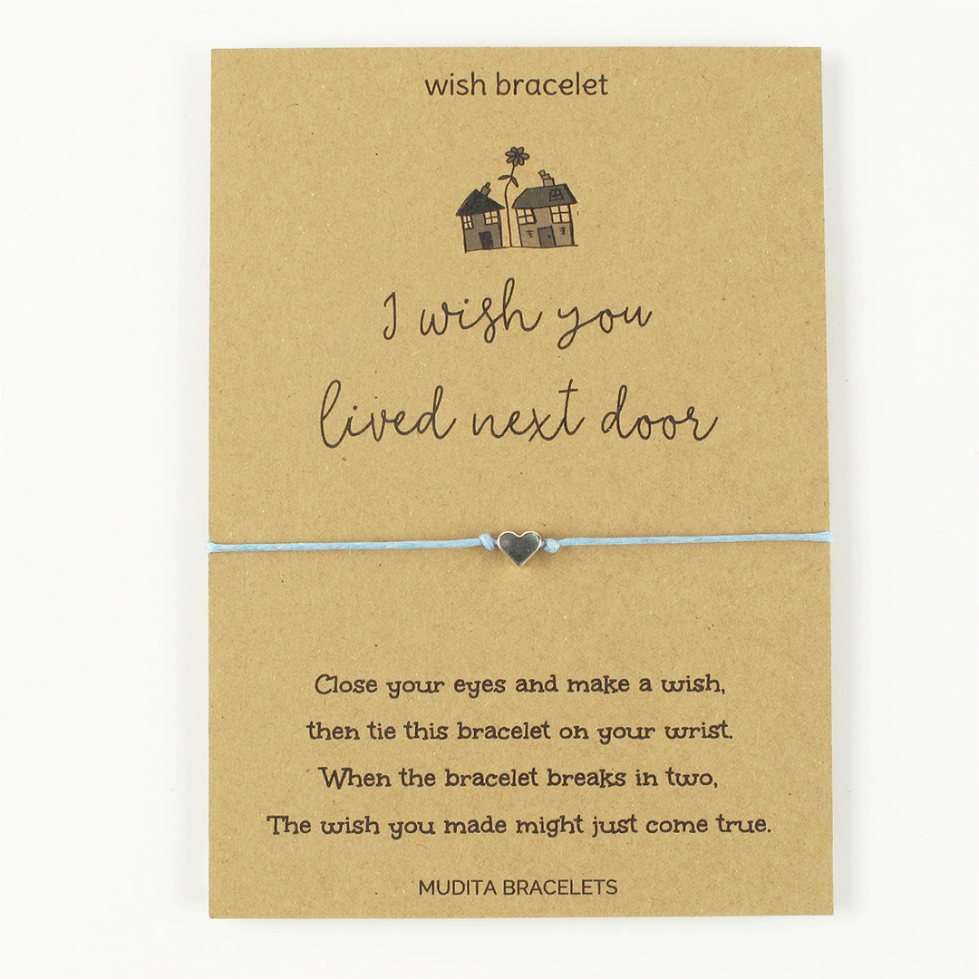 I Wish You Lived Next Door Wish Bracelet