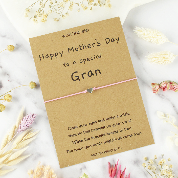 Special Gran Mother's Day Wish Bracelet