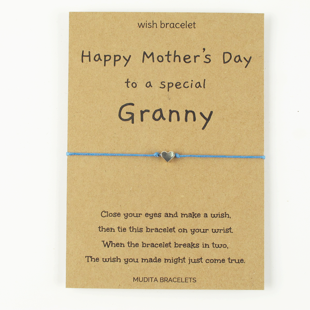 Special Granny Mother's Day Wish Bracelet