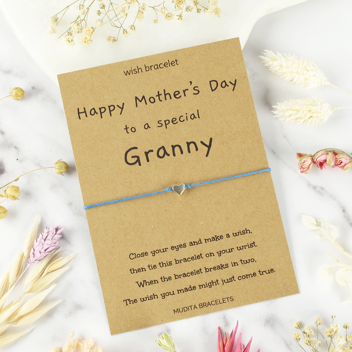 Special Granny Mother's Day Wish Bracelet