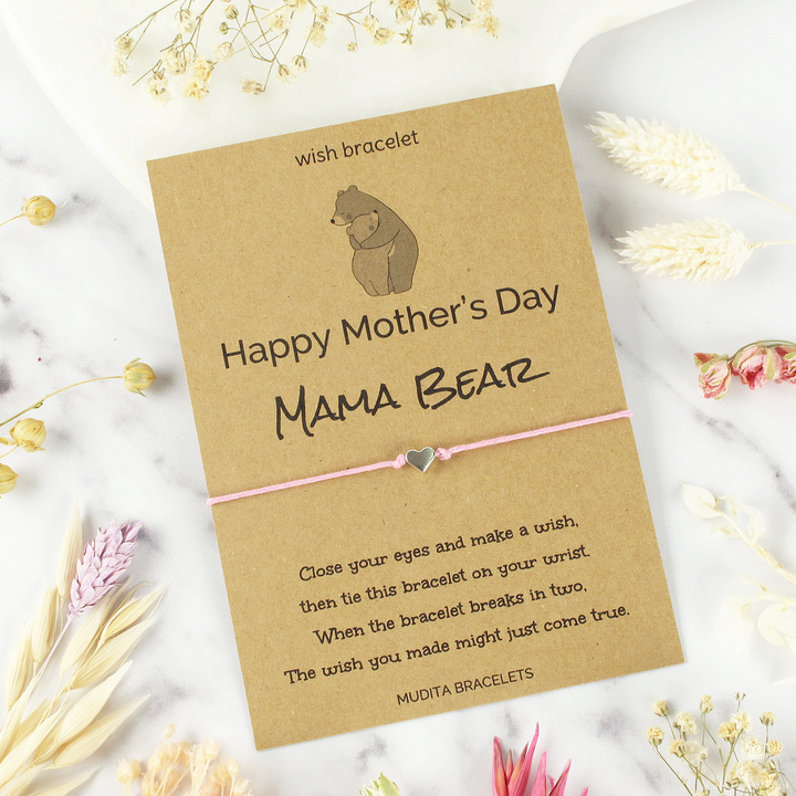 Mama Bear Mother's Day Wish Bracelet