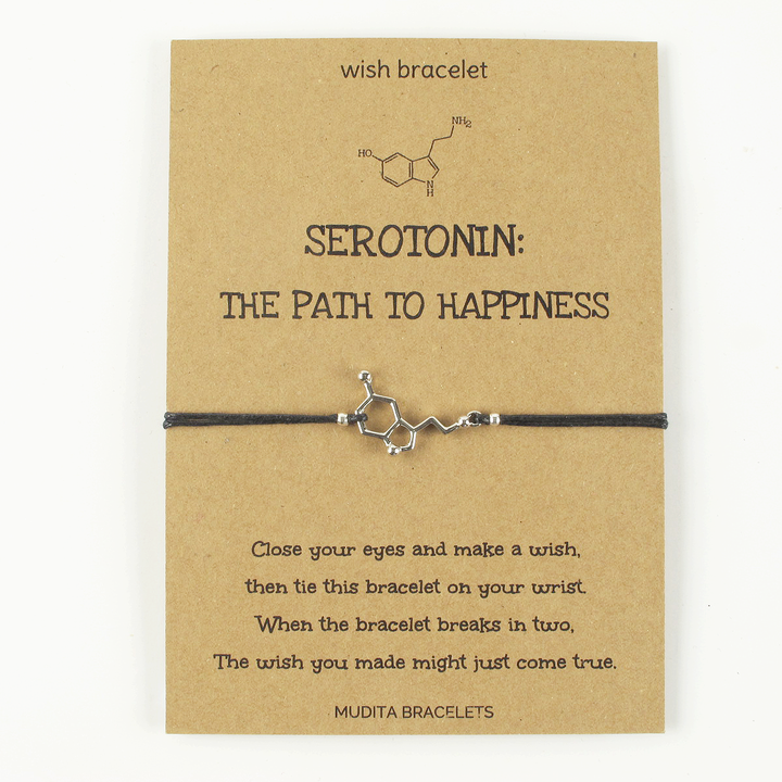 Serotonin The Path To Happiness Wish Bracelet