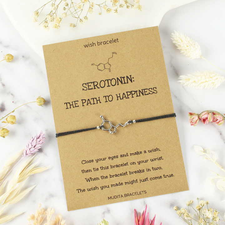 Serotonin The Path To Happiness Wish Bracelet