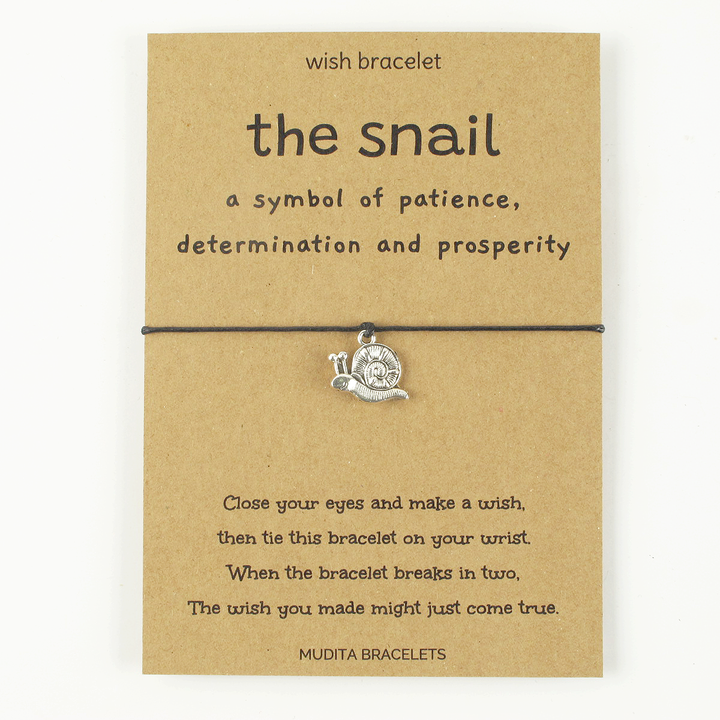 The Snail Wish Bracelet