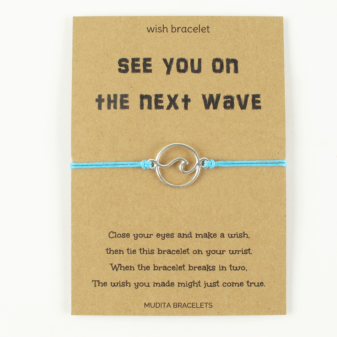 See You On The Next Wave Wish Bracelet